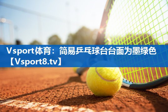 Vsport体育：简易乒乓球台台面为墨绿色