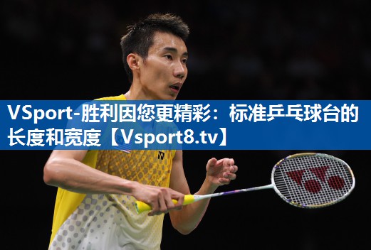 <strong>VSport-胜利因您更精彩：标准乒乓球台的长度和宽度</strong>