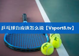 乒乓球台应该怎么说